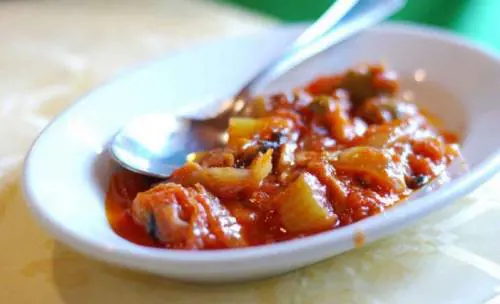 La caponata siciliana