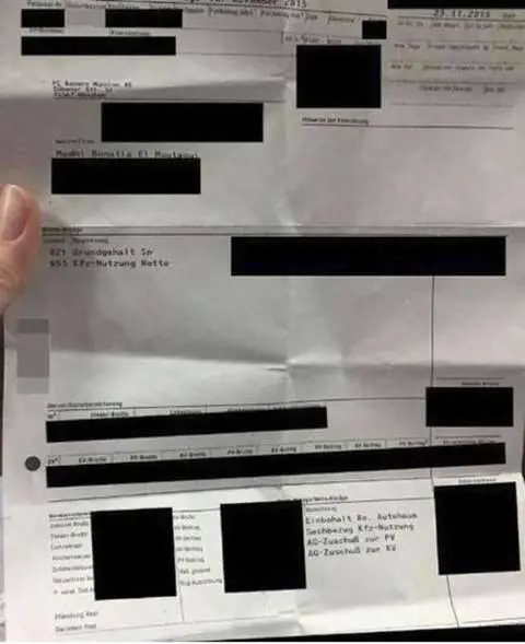La busta paga di Benatia finisce sul web