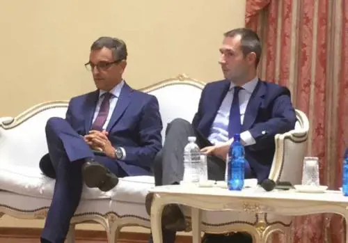 Il procuratore Roberto Rossi con Marco Donati (Pd)