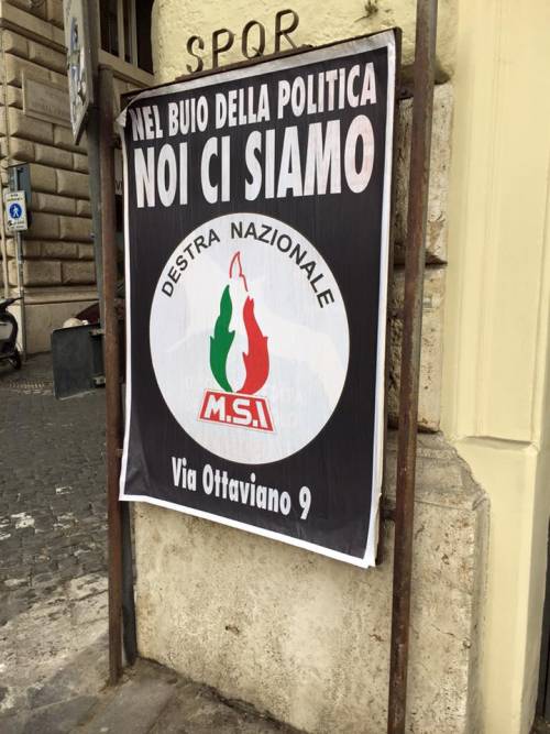 Ritorna il Movimento Sociale Italiano