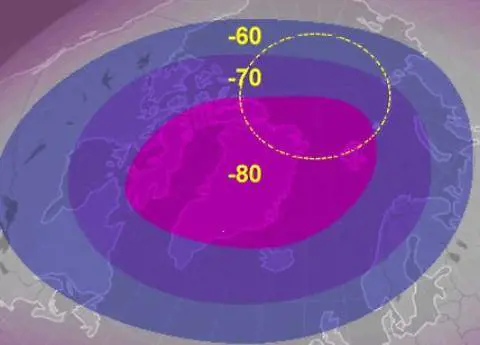 Torna il freddo invernale. Prevista pioggia e neve 