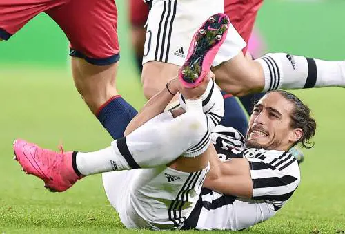 Juventus, stagione finita per Caceres