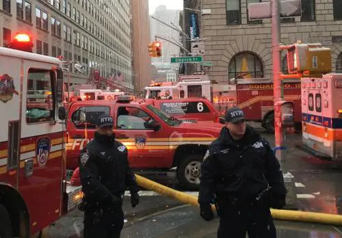 Il crollo a Tribeca