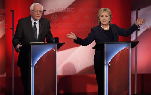 Sondaggi Usa, Sanders raggiunge Clinton a livello nazionale