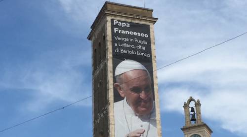 Il Papa in Puglia. Al Bano in missione diplomatica