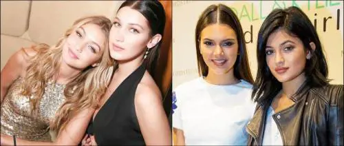Gigi e Bella Hadid VS Kendall e Kylie Jenner