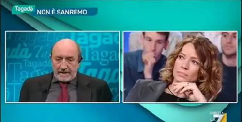 Sanremo 2016, Galimberti su La7: "Scadente, il pubblico di Padre Pio"