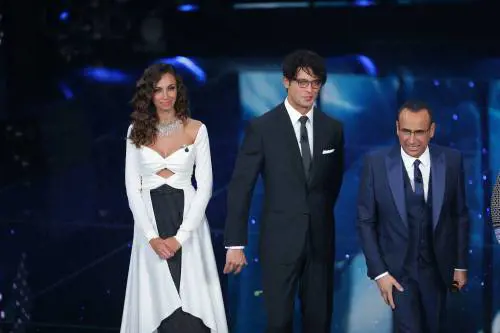 Madalina Ghenea, i sexy abiti a Sanremo 2016
