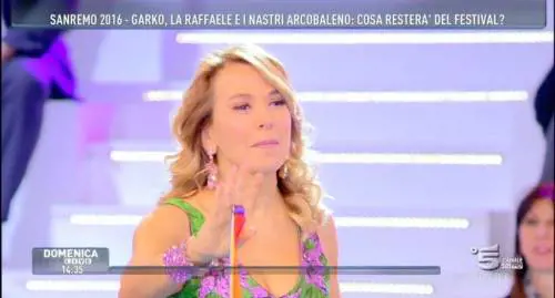 La moglie di Raf racconta quando le bucarono un polmone