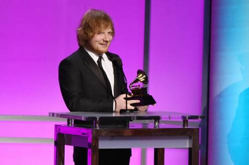 Grammy 2016: è di Ed Sheeran la canzone dell'anno. Foto