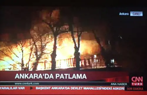 Attacco contro i militari. Colpito un bus ad Ankara