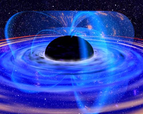 Astronomia, scoperto un buco nero circondato da materia