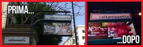 Palermo, cartelli di propaganda omossessuale all'ingresso di scuola elementare