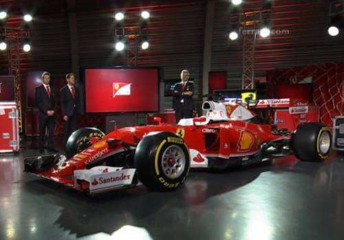Presentata la nuova monoposto Ferrari