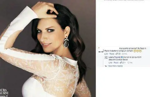 Il fan la insulta e Laura Pausini reagisce così