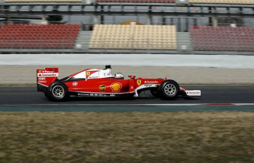 F1, nei test Ferrari e Vettel davanti a tutti