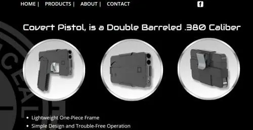 La pistola che assomiglia ad una cover per smartphone è già a Roma