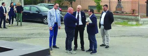 Paolo Di Donato con Gioacchino Alfano e Luigi Barone