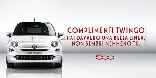 Fiat punzecchia Renault: "Bella la Twingo, non sembra nemmeno lei"
