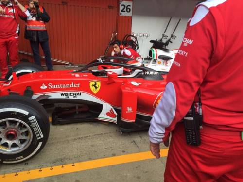 Ferrari, debutta Halo: la "gabbia" per la testa