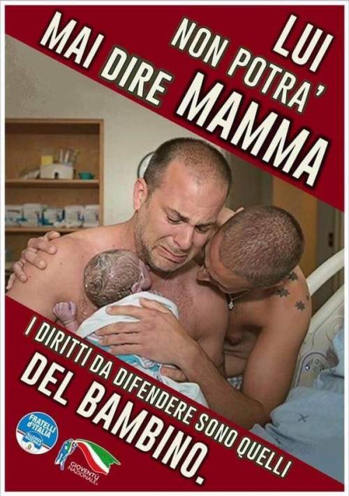 Coppia di papà canadesi contro Fratelli d'Italia: "Non usate la nostra foto"