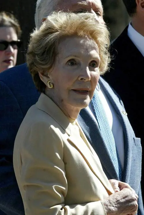 Addio all'ex first lady Nancy Reagan, vedova di Ronald Reagan