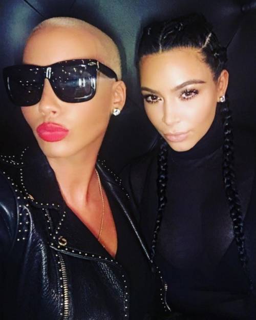 Amber Rose, anche l'ex di Kanye West difende il selfie hot di Kim Kardashian: foto
