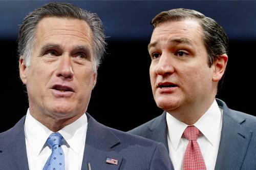 Romney appoggia Ted Cruz: "Votate lui per fermare Trump"