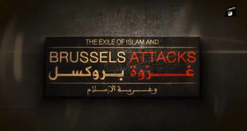Isis, il video dell'orrore che celebra attacco a Bruxelles