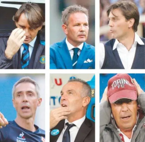 Sei allenatori in cerca di gol per salvare se stessi e la panca