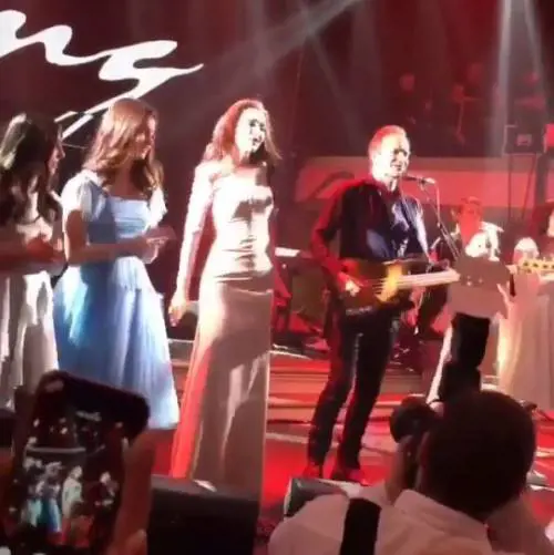 Jennifer Lopez e Sting al matrimonio di un ricco russo