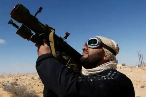 I missili terra-aria dei terroristi siriani