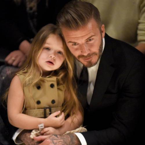 La figlia dei Beckham annoiata dalla vita di super star