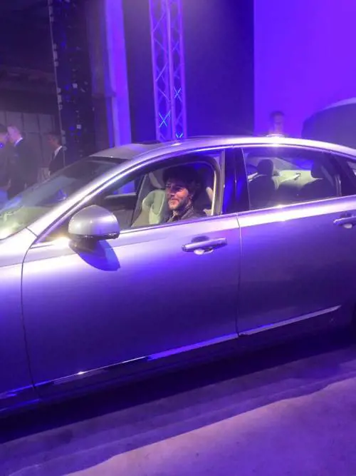 Gazzè e Timperi "battezzano" le Volvo V90 e S90