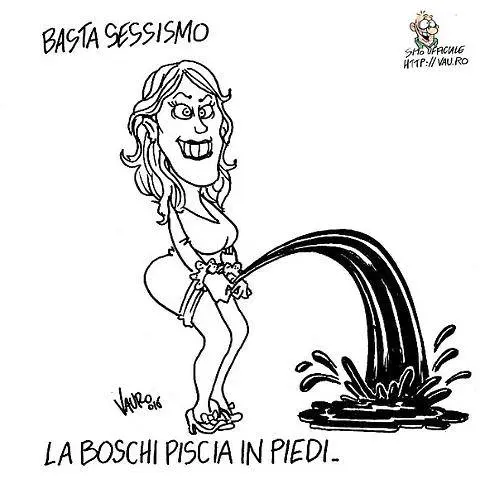 La vignetta di vauro sulla Boschi che scatena le polemiche su Twitter