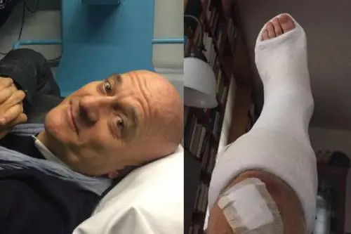 Incidente per Claudio Bisio