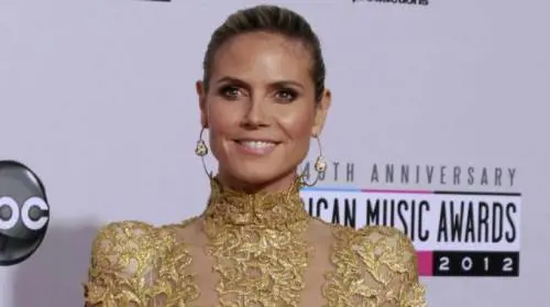 Heidi Klum in lingerie sexy su Instagram