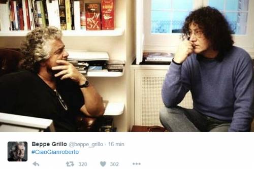 "Ciao Gianroberto, hai lottato fino all'ultimo": il ricordo di Grillo e M5s