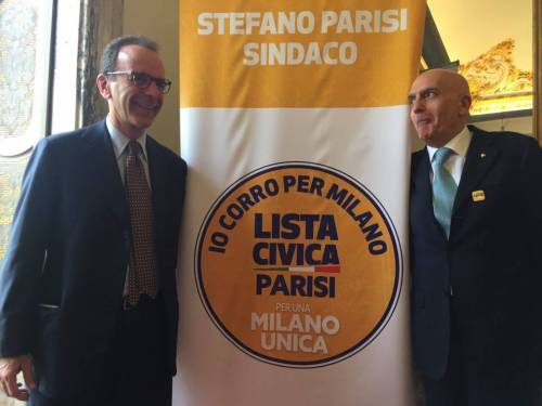 Parisi, presentato il simbolo della lista civica che lo sostiene