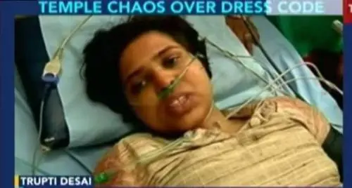 Tempio vietato a donne: femminista malmenata da brahmini