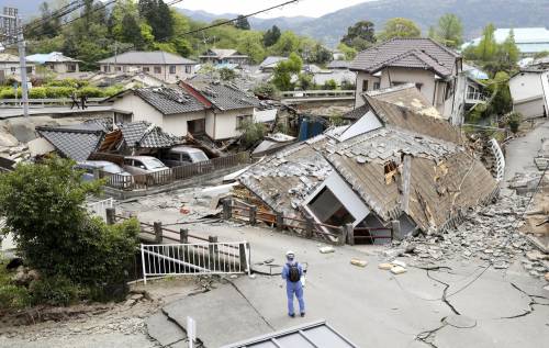 Il sisma colpisce il Giappone