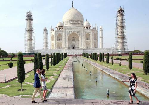 Kate al Taj Mahal: come la principessa Diana