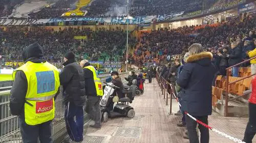 "Tutti gli stadi ​devono essere messi a norma per i disabili"