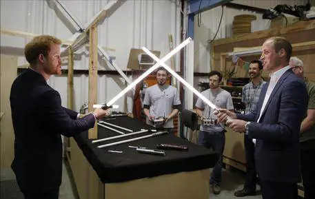 Harry e William, duello sul set di Star Wars