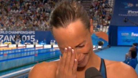 Federica Pellegrini: "Dedico la vittoria a mia zia che combatte contro una grave malattia"