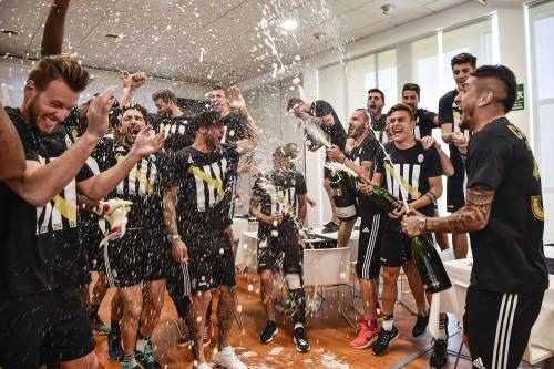 Juventus campione d'Italia: quinto scudetto di fila