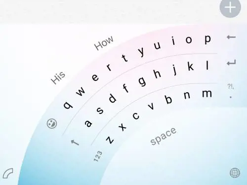 La app di Microsoft per iPhone per usare la tastiera con una sola mano