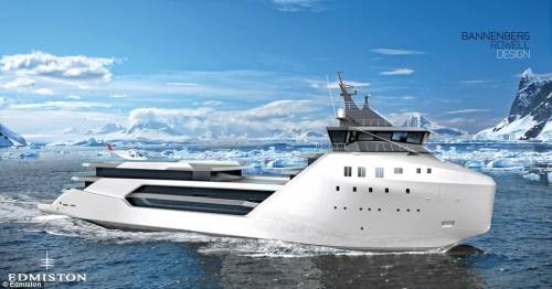 Ecco lo yacht da 62 milioni di dollari che nasce da una nave cargo