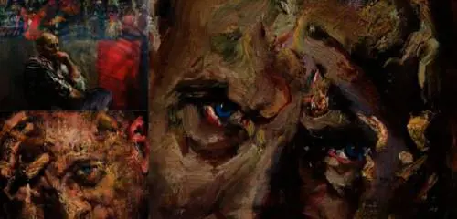 Vitali resuscita Testori. In quello sguardo azzurro c'è il miracolo dell'arte