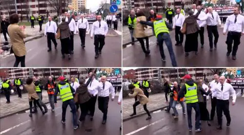 Svezia, la sfida della donna di colore. Pugno chiuso di fronte a 300 nazisti